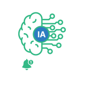 Ilustração de inteligência artificial aplicada à tomada de decisão no LiveMES